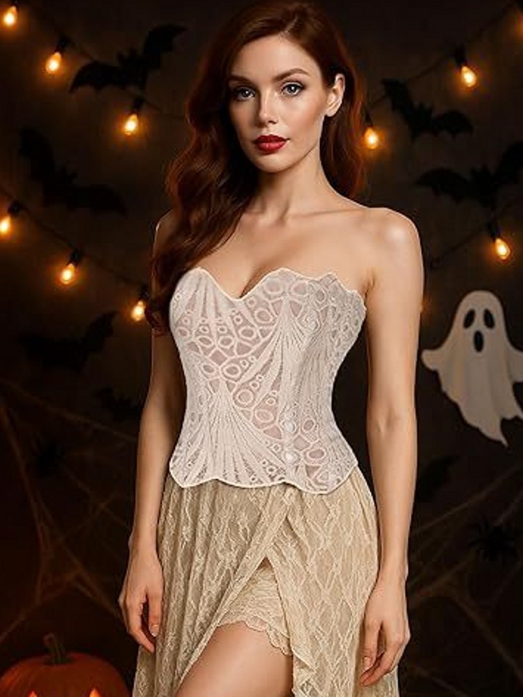 Cami Top Lace - Korset Wanita Model Lace, Atasan Camis