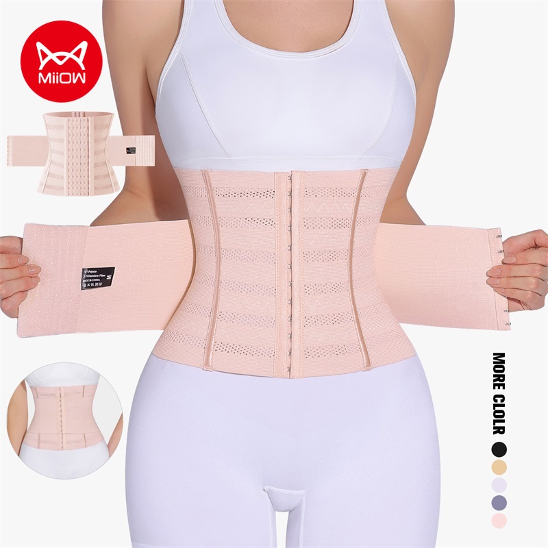 Shapewear Bodysuit Firm - MiiOW Korset Latihan Pinggang Wanita Pengikat
