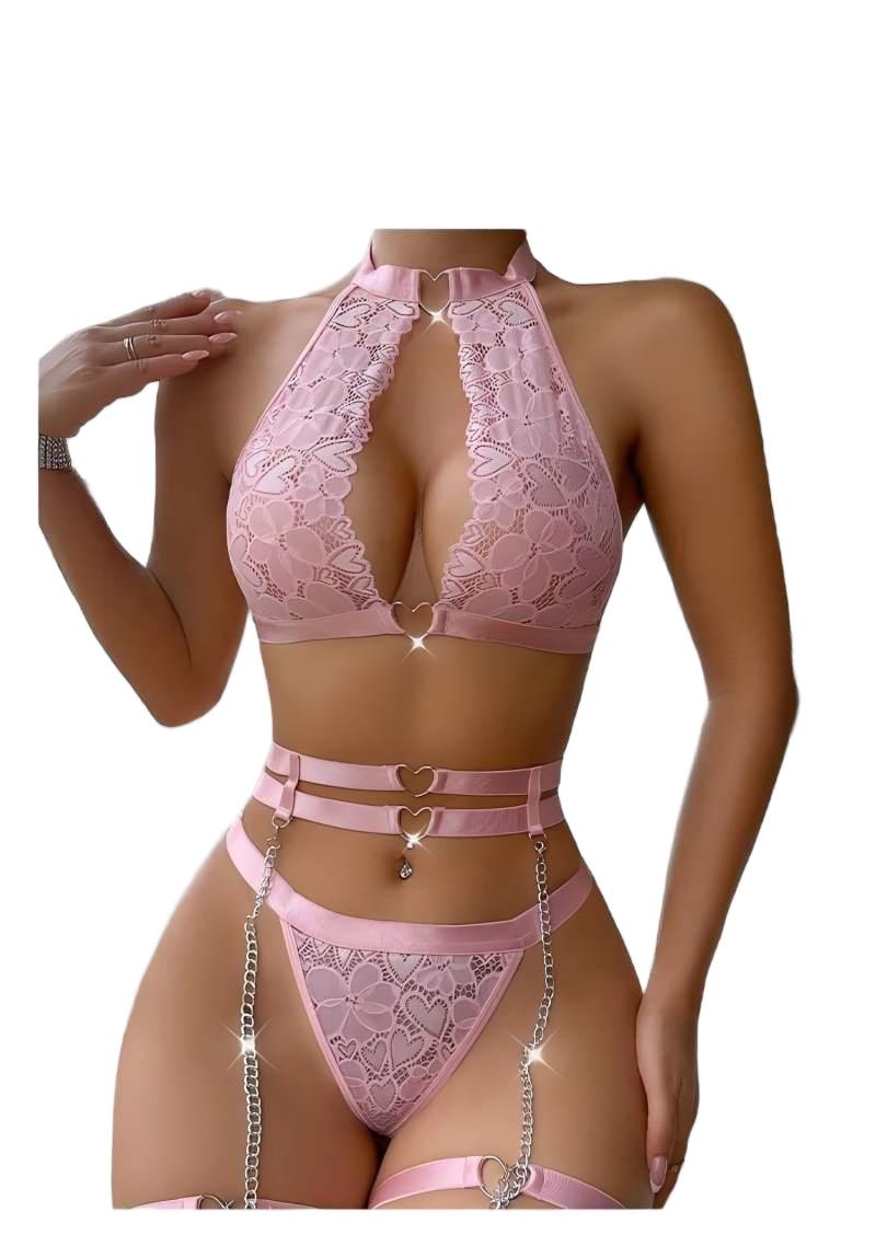 Push Up Bra Padded - Set Lingerie Seksi Push Up dengan