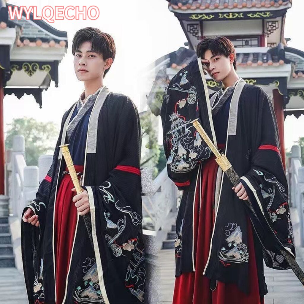 Robe Silk Women - Jubah sutra Cina ksatria kuno hanfu