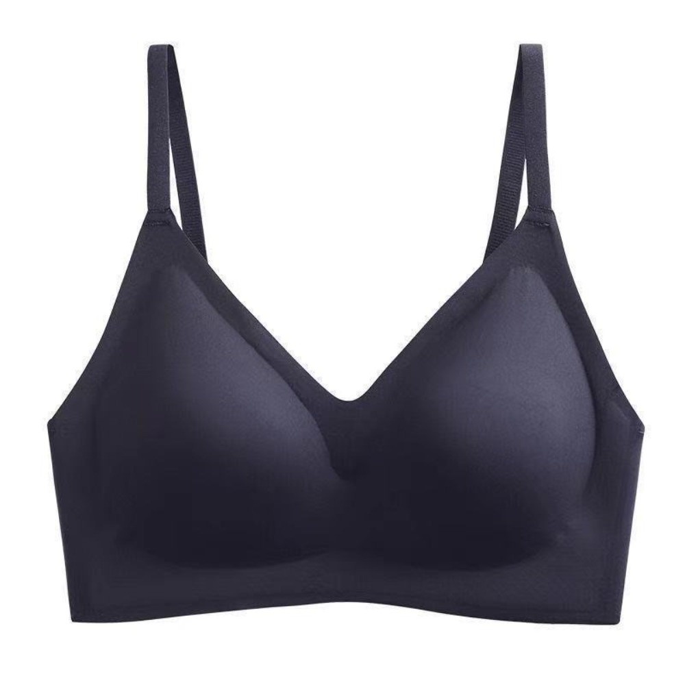 Bralette Wireless Soft - Bra Nirkabel Push Up Nyaman, Lingerie