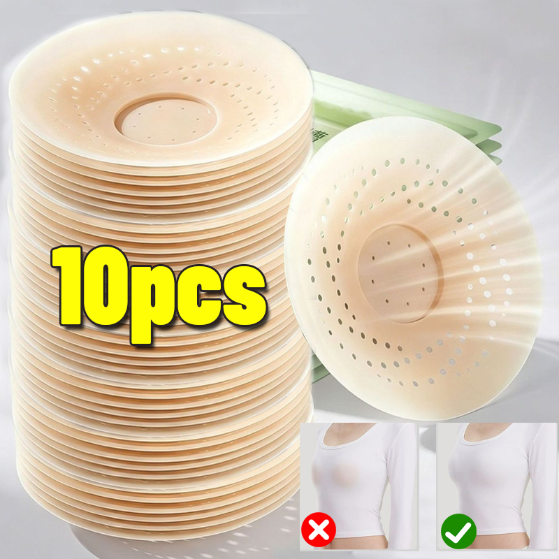 Silicone Bra Adhesive - 2-10 Buah Stiker Dada Perekat Tak