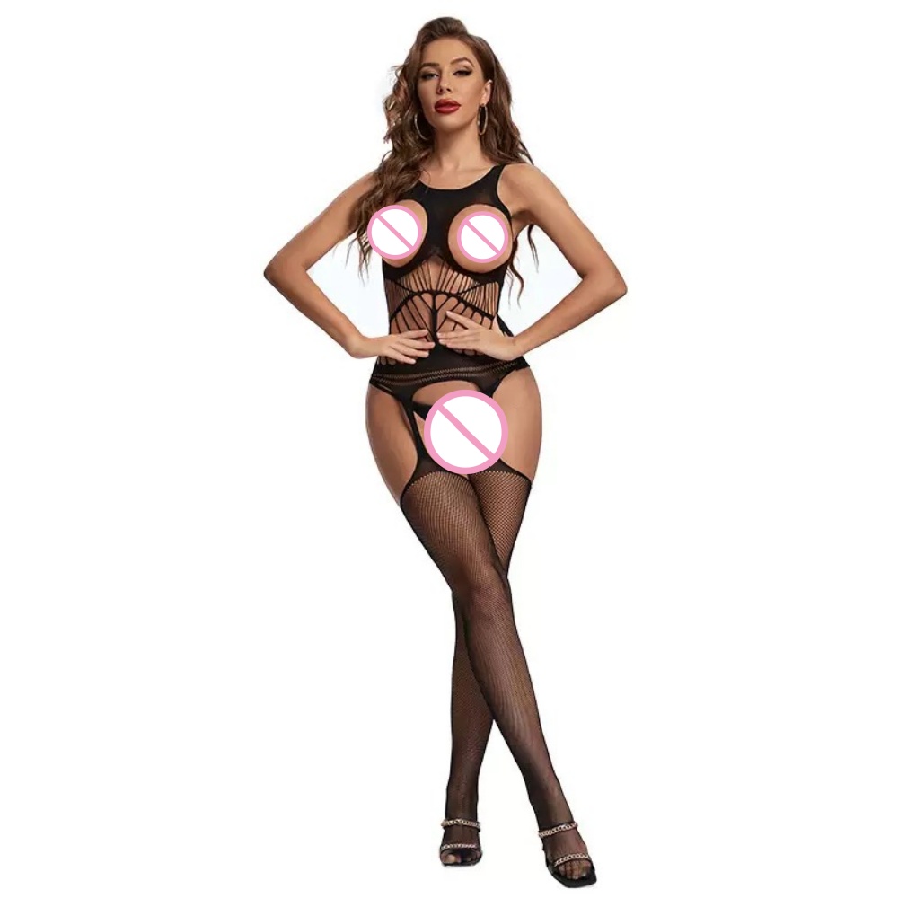Lace Teddy Lingerie - Lingerie Seksi Berbahan Renda Transparan untuk