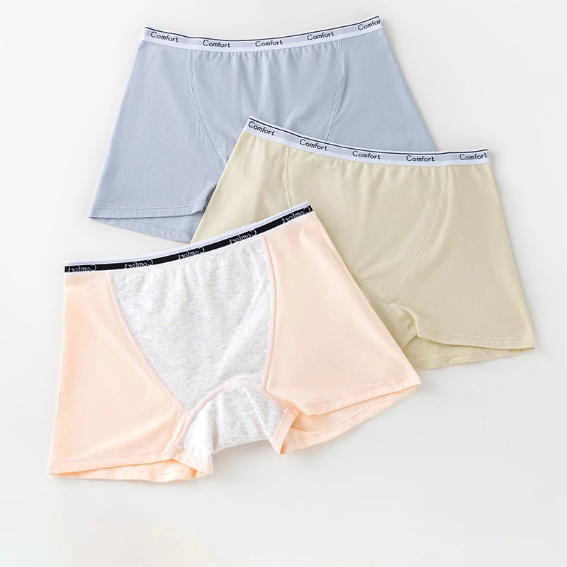 Boyshort Underwear - Celana dalam menstruasi wanita katun 1pcs,