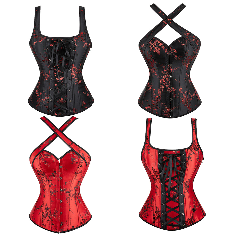 Corset Waist Cinch - Korset dengan Tali untuk Wanita Korset