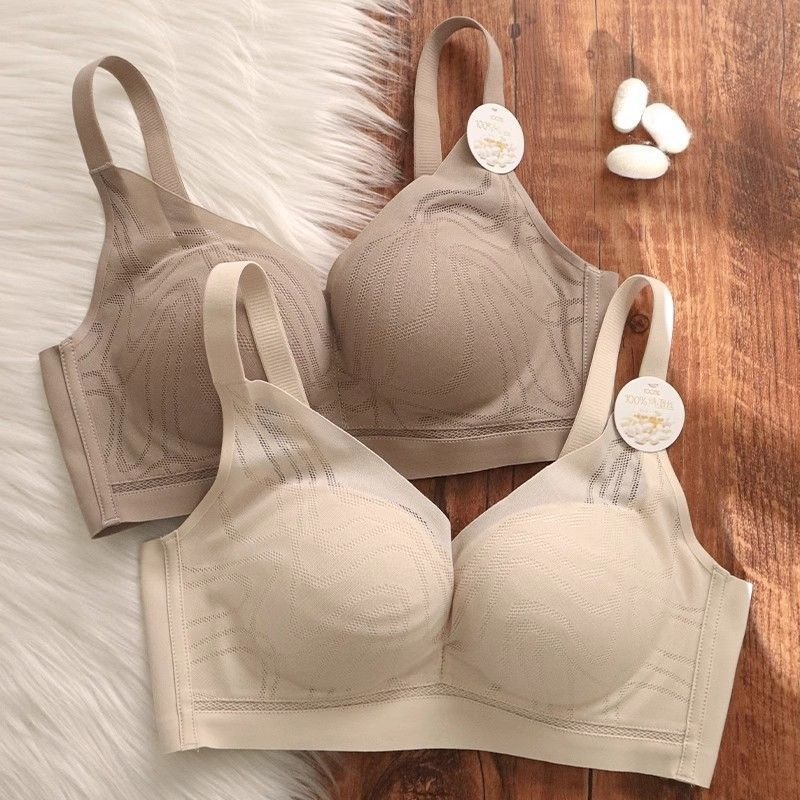 Bralette Wireless Soft - Bra Tanpa Kawat Wanita, Lingerie Berbantalan