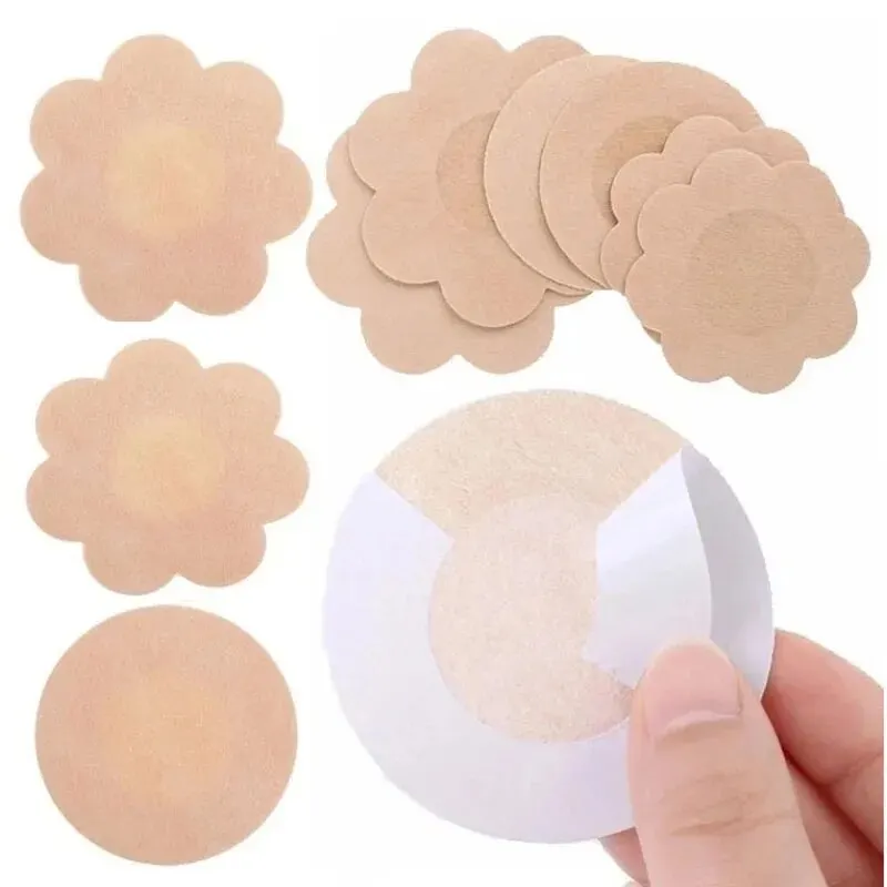 Nipple Cover Pasties - 100 Buah Stiker Puting Sekali Pakai