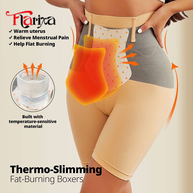 Seamless Underwear Women - Celana Dalam Termal Flarixa Pinggang Tinggi