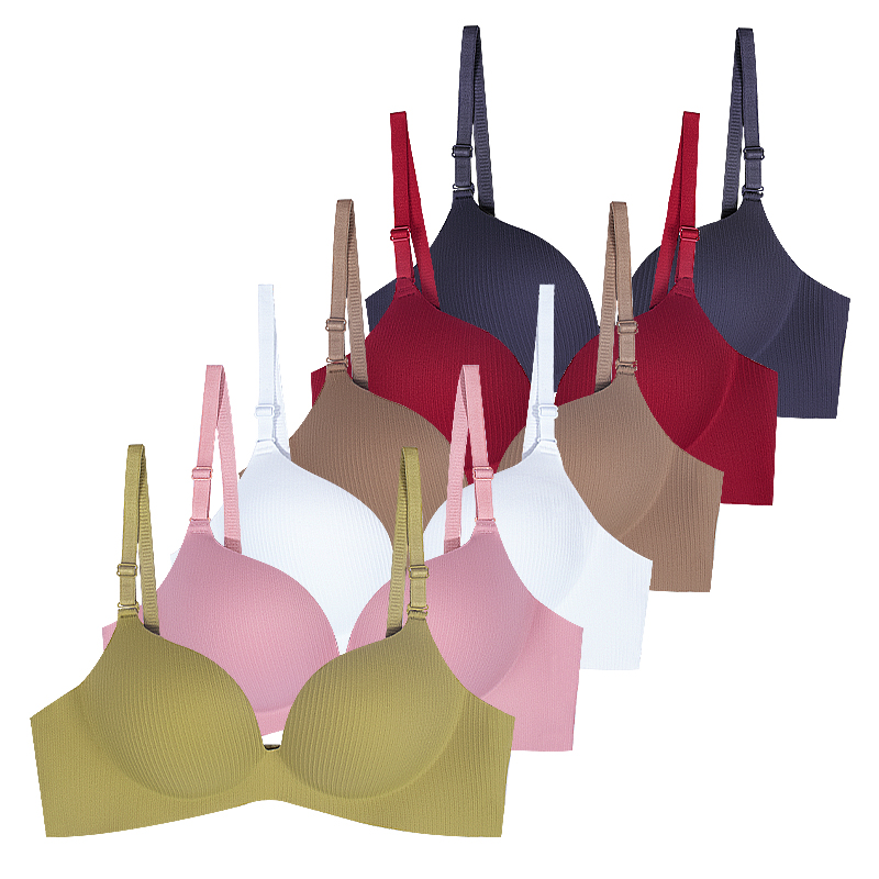 Bralette Wireless Soft - FallSweet Candy Push Up Bra untuk