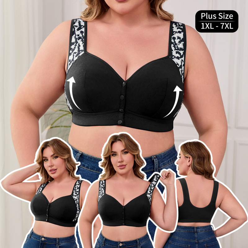 Seamless Underwear Women - BH Tanpa Kawat Ukuran Besar XL-7XL,