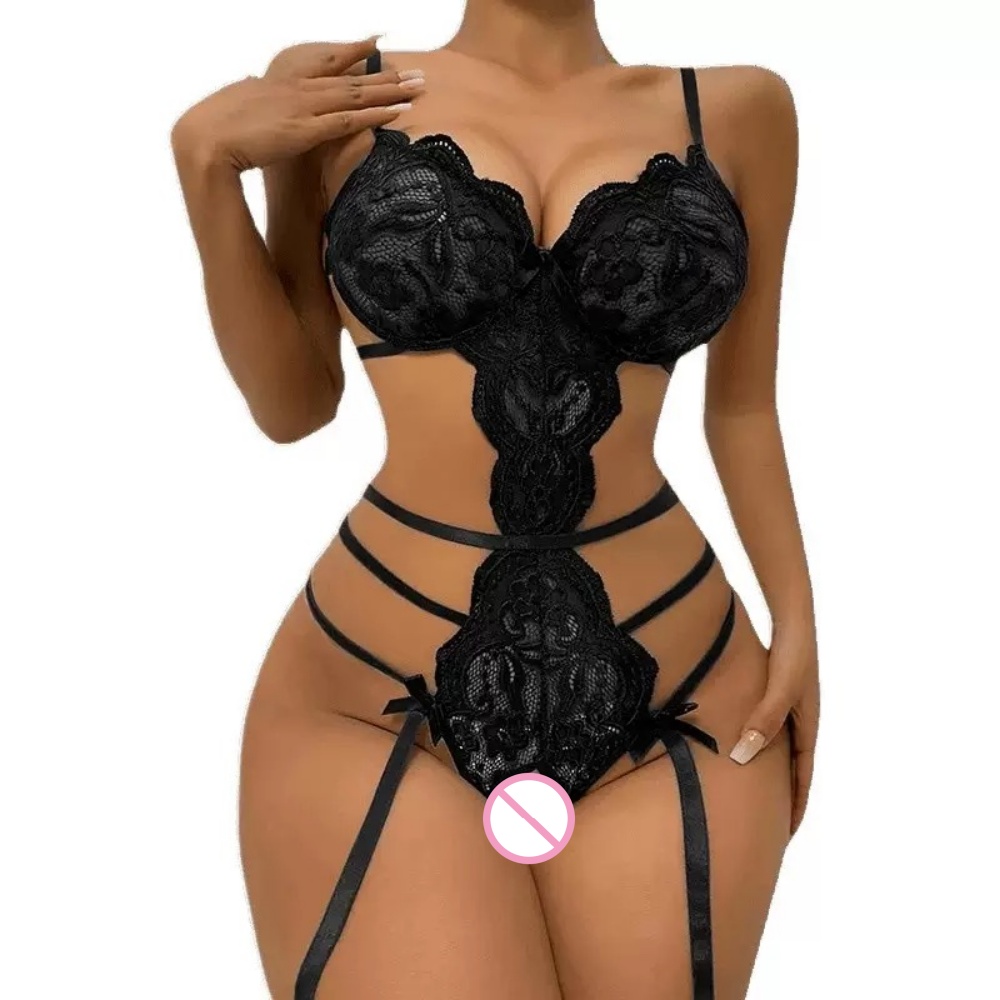 Bodysuit Teddy Berenda Seksi d - Lace Teddy Lingerie ulasan dan harga