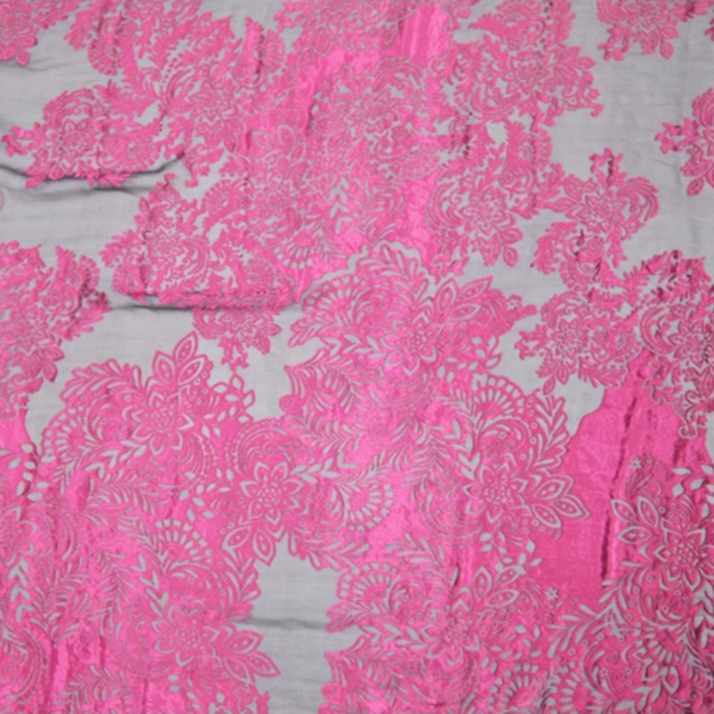 Kain Sutra Burn Out Bernapas d - Robe Silk Women ulasan dan harga