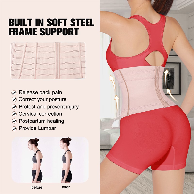 MiiOW Korset Latihan Pinggang  - Shapewear Bodysuit Firm ulasan dan harga