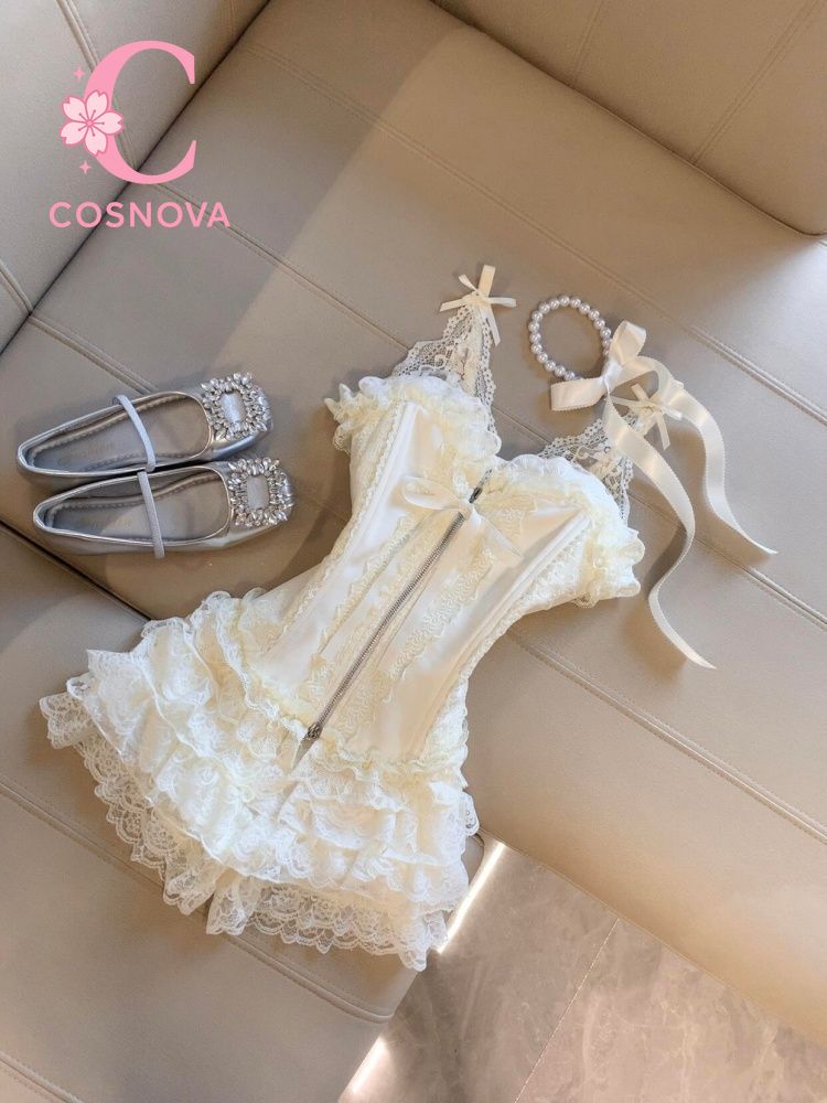 Set atasan bustier renda imut  - Cami Top Lace ulasan dan harga