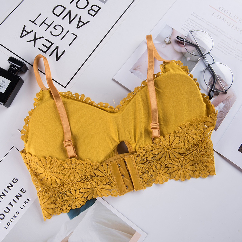 Bra renda gadis seksi 3D, paka - Strapless Bra Backless ulasan dan harga