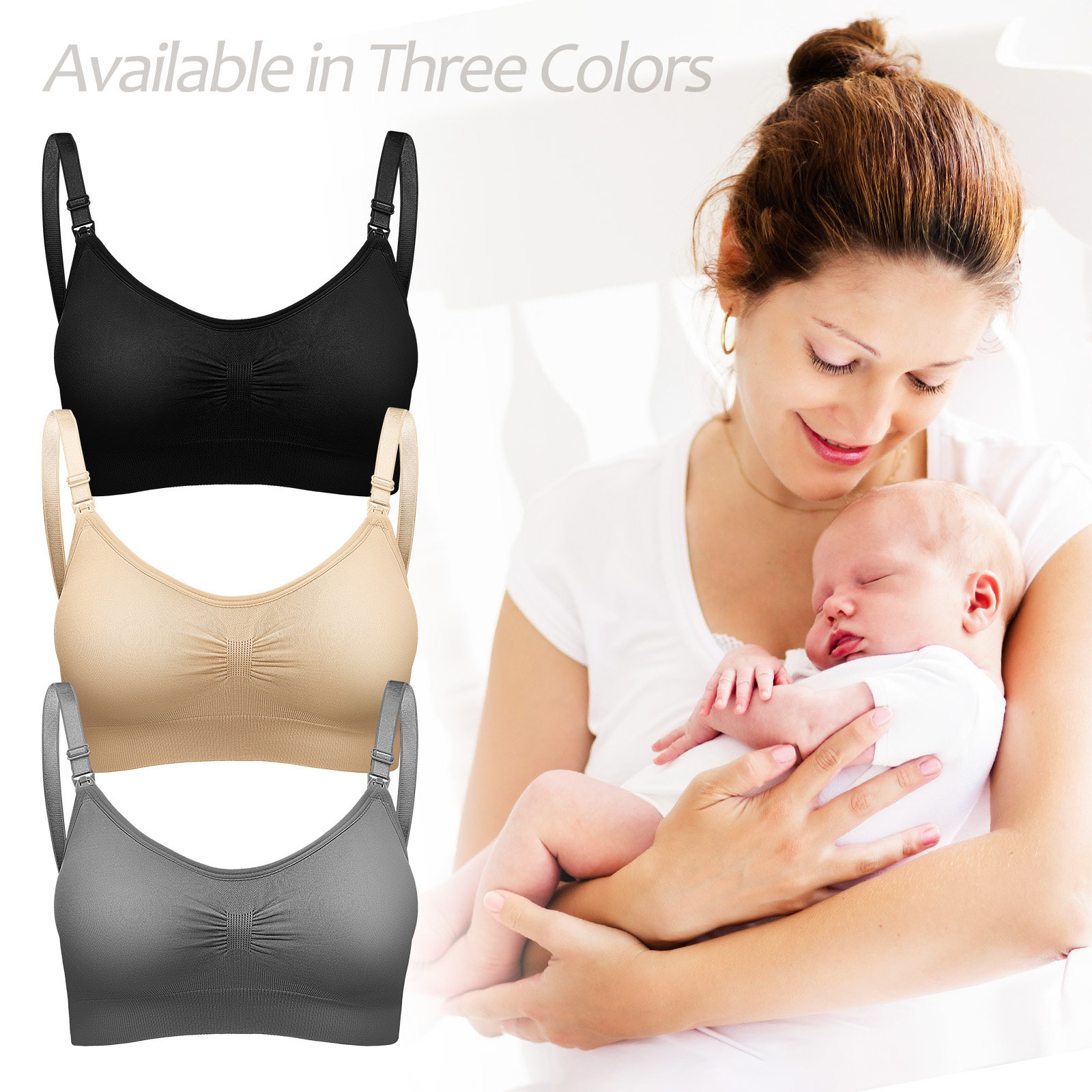 3 Buah Bra Menyusui untuk Wani - Nursing Bra Sleep ulasan dan harga