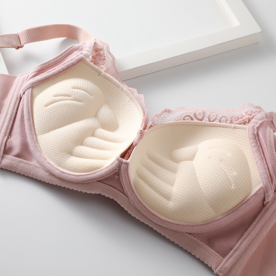 Bra Push Up wanita, Beha renda - Bralette Wireless Soft ulasan dan harga