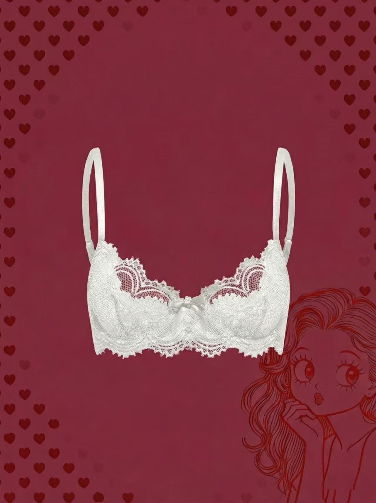 BH wanita plus size seksi bere - Push Up Bra Padded ulasan dan harga