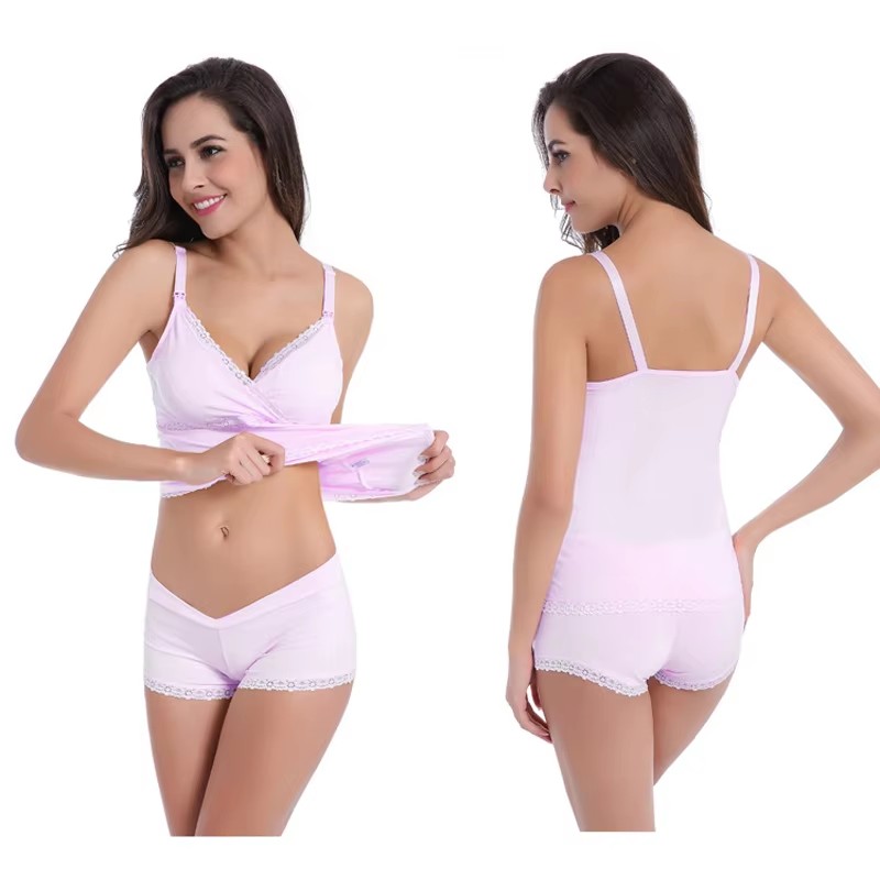Pakaian Hamil Wanita, Bra Tidu - Nursing Bra Sleep ulasan dan harga