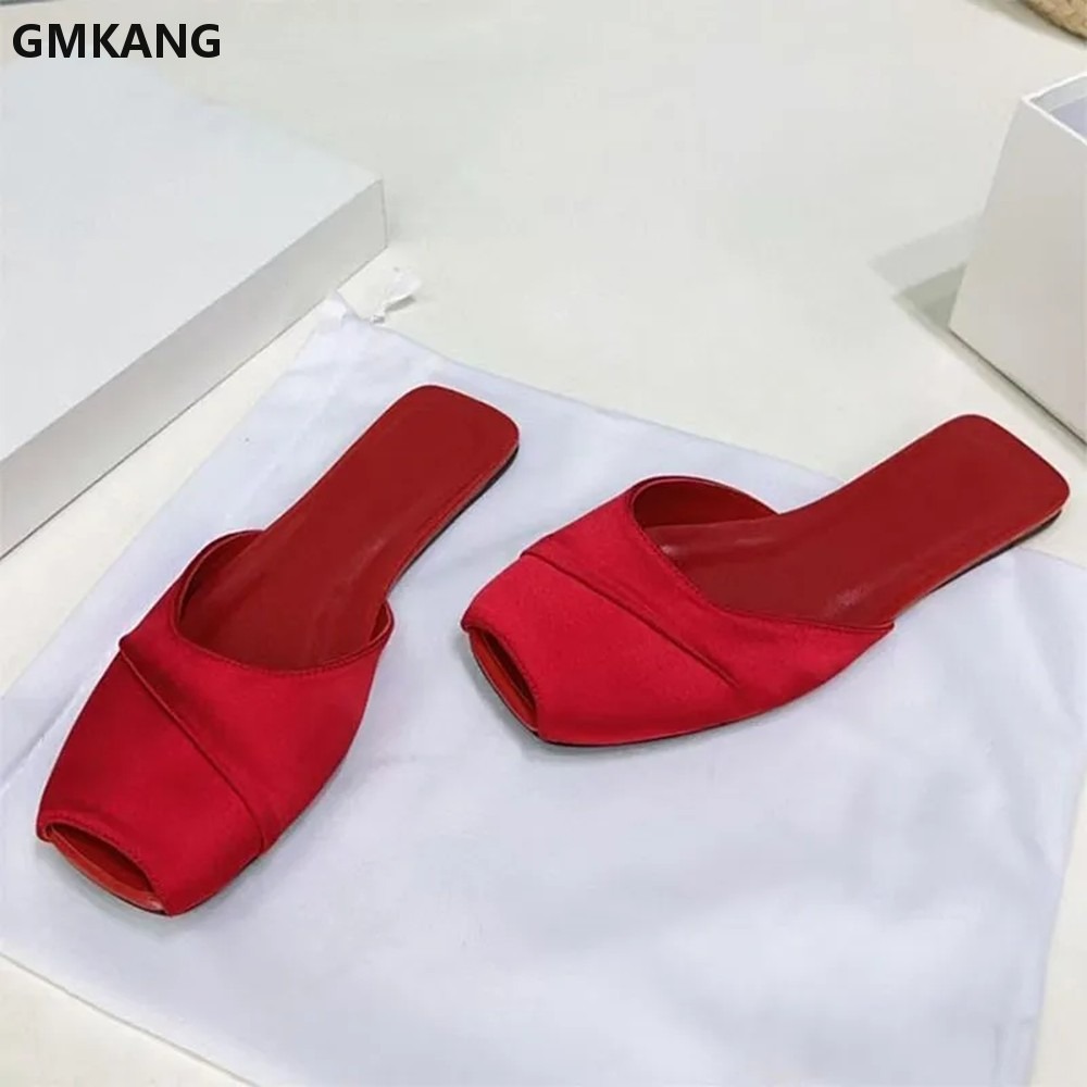 GMKANG Sandal Wanita Satin Uju - Slip Dress Satin ulasan dan harga