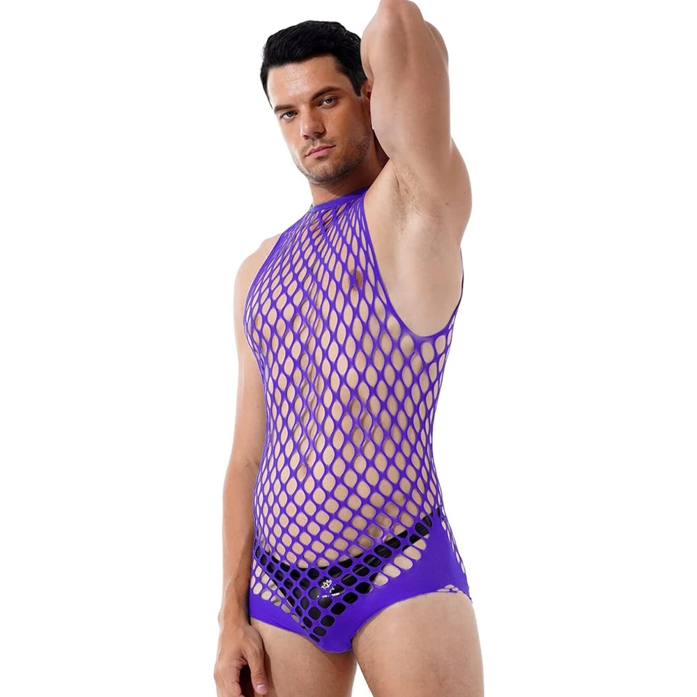 Gay Bodystocking Pria Fetish B - Bodystocking Fishnet ulasan dan harga