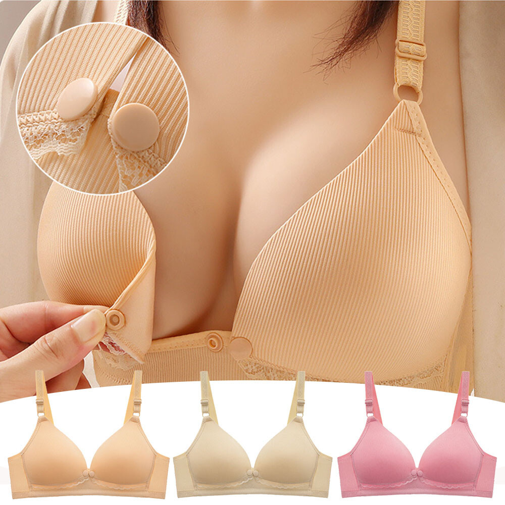 Bra Menyusui Ibu Hamil Wanita, - Nursing Bra Sleep ulasan dan harga