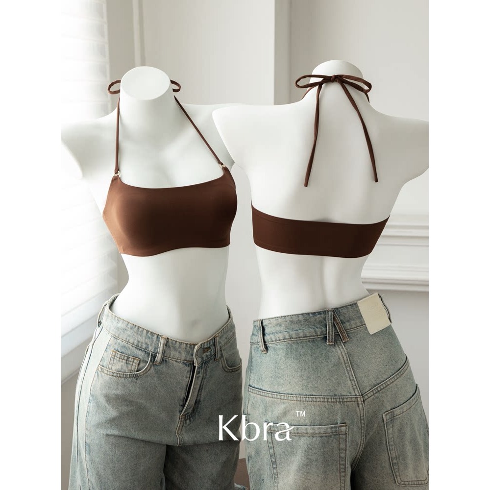 Bralette Wanita Model Halter K - Bralette Wireless Soft ulasan dan harga
