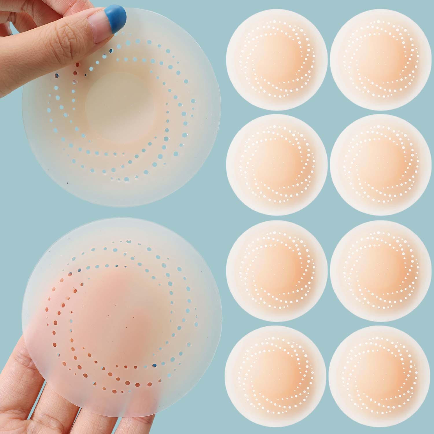 2-10 Buah Stiker Dada Perekat  - Silicone Bra Adhesive ulasan dan harga