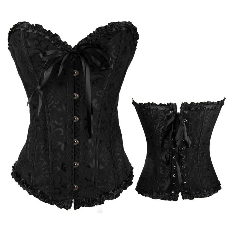 Korset Jacquard Model Court Se - Corset Waist Cinch ulasan dan harga