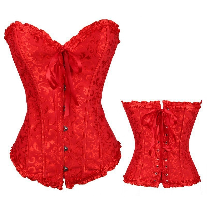 Korset Jacquard Model Court Se - Corset Waist Cinch ulasan dan harga