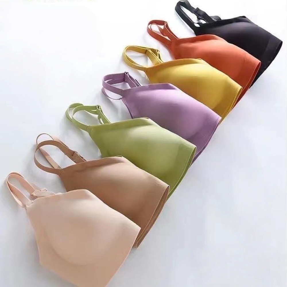 Bra Nirkabel Push Up, Penyangg - Bralette Wireless Soft ulasan dan harga