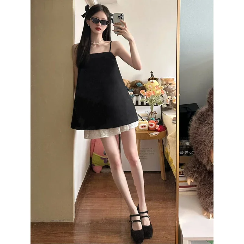Setelan pakaian 2 potong untuk - Cami Top Lace ulasan dan harga
