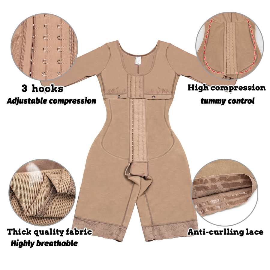 Korset kompresi tinggi pembent - Shapewear Bodysuit Firm ulasan dan harga