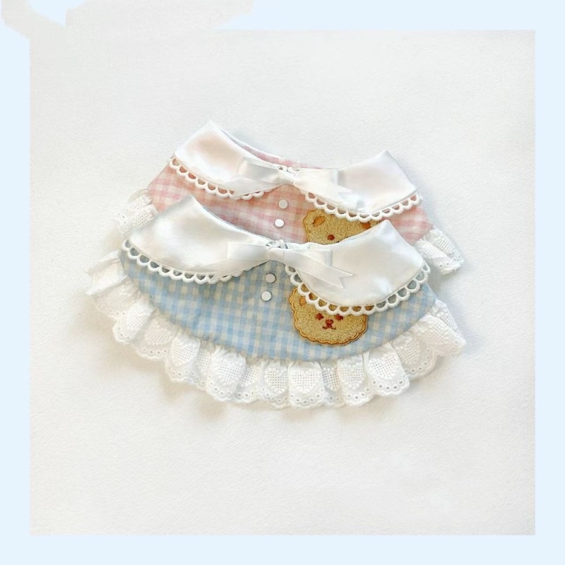 Bib Anjing Motif Kotak-kotak L - Lace Teddy Lingerie ulasan dan harga
