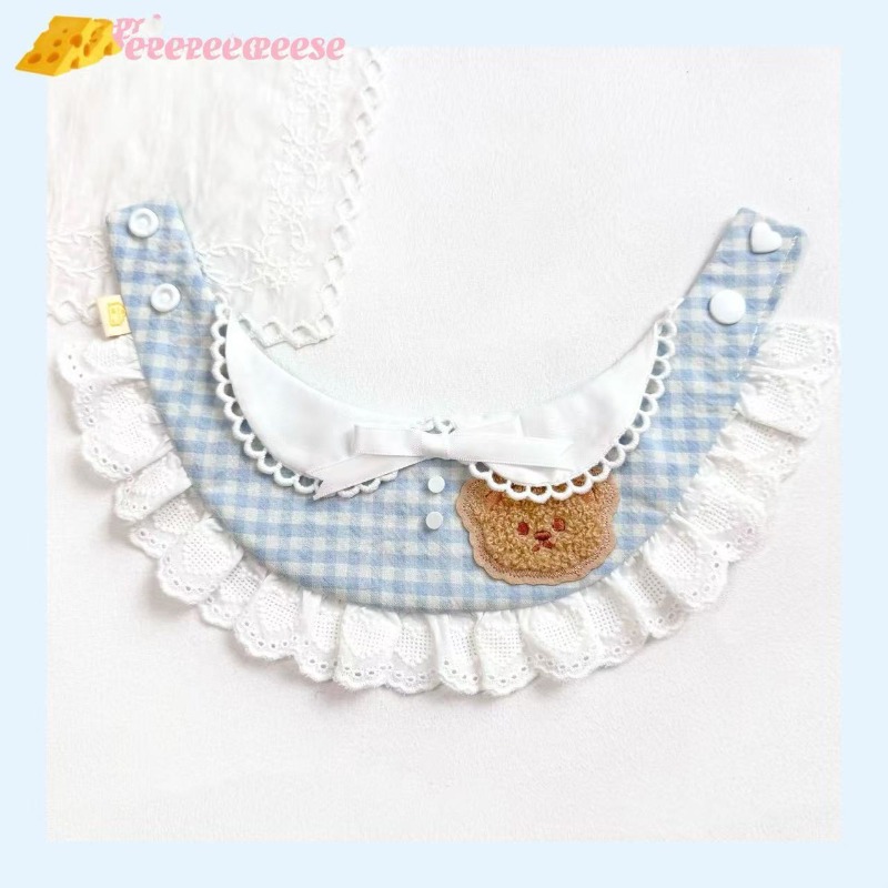 Bib Anjing Motif Kotak-kotak L - Lace Teddy Lingerie ulasan dan harga