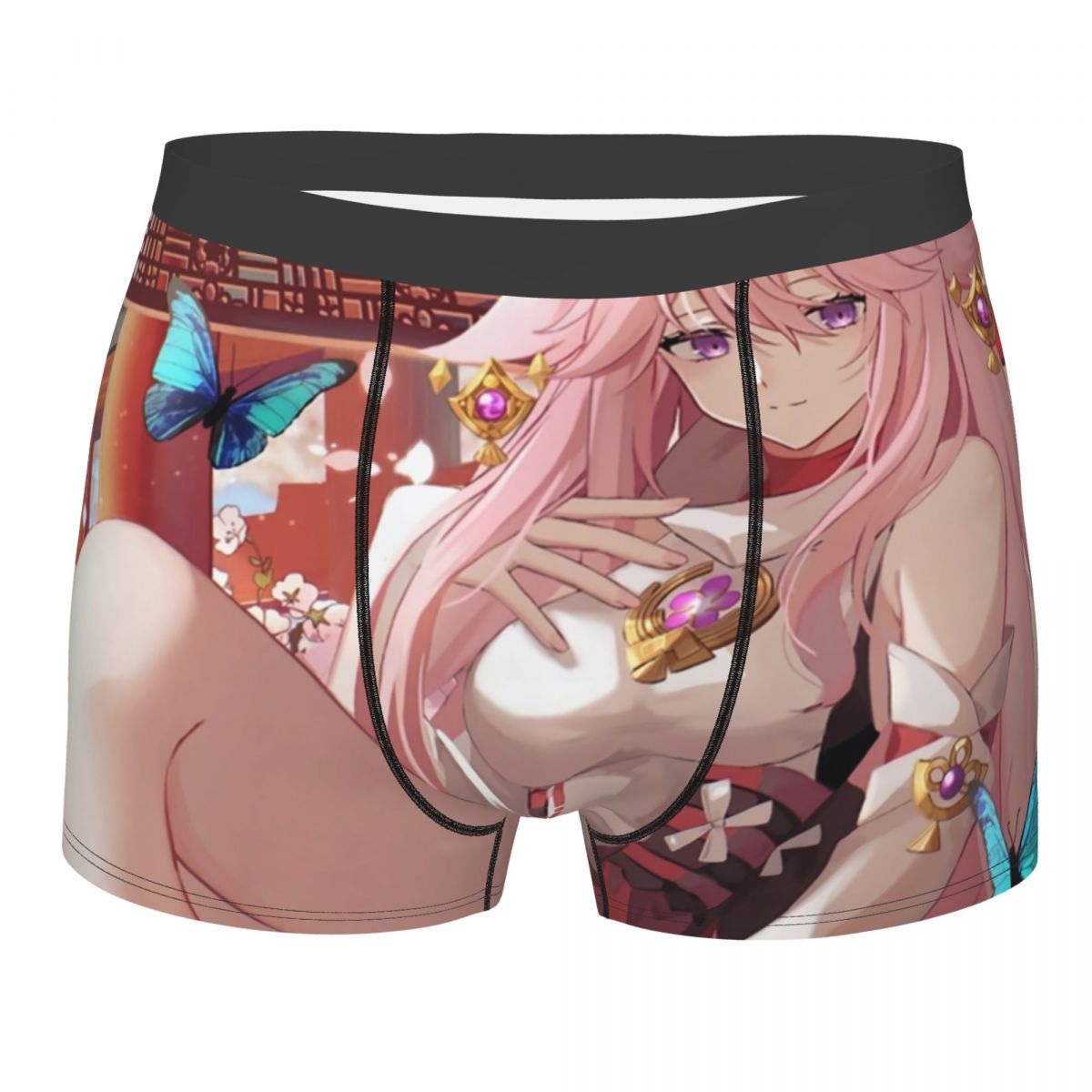 Genshin Impact Yae Miko Celana - Boyshort Underwear ulasan dan harga