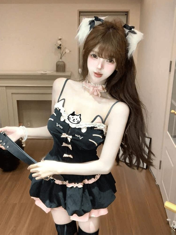 Set 2 potong atasan cami dan r - Cami Top Lace ulasan dan harga