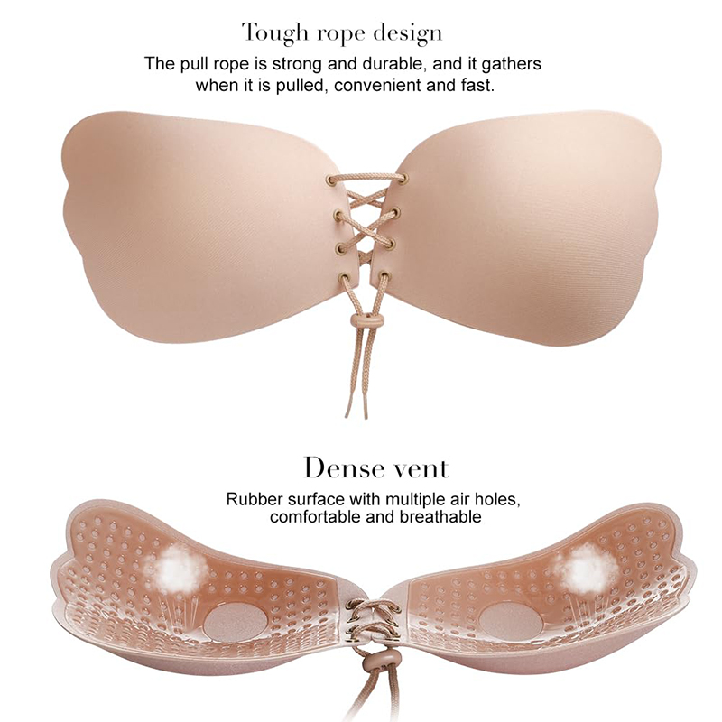 1/2 Pasang Bra Tanpa Tali Pung - Strapless Bra Backless ulasan dan harga
