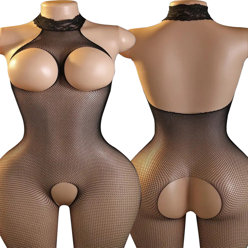 Set Lingerie Seksi Jaring Ikan - Bodystocking Fishnet ulasan dan harga