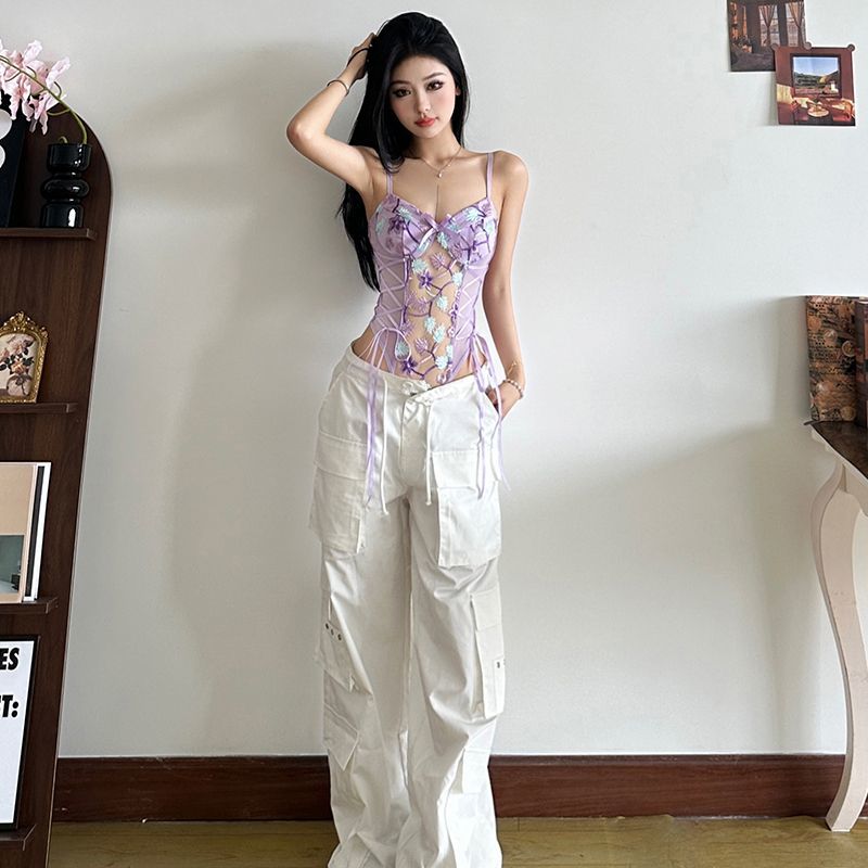 Busana Musim Panas 2026 Jumpsu - Cami Top Lace ulasan dan harga