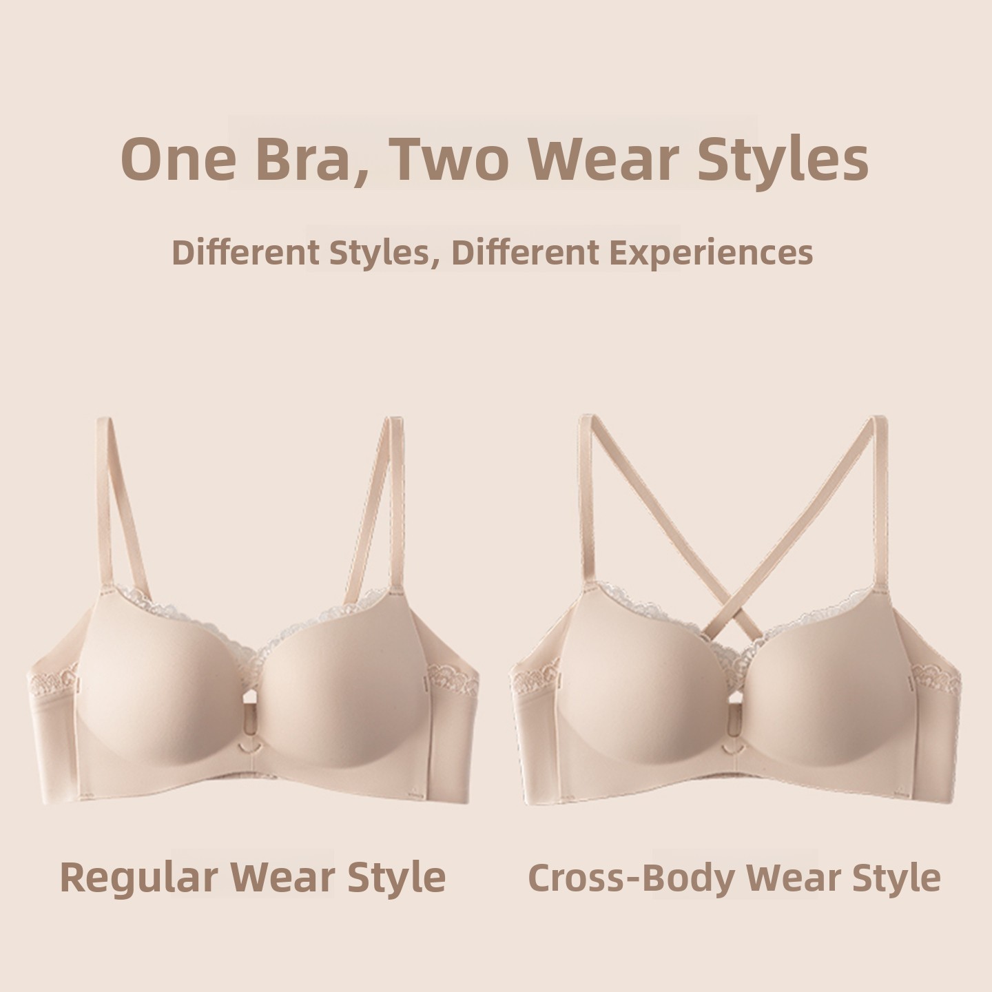 Set Bra Tanpa Kawat KUCLUT Lac - Seamless Underwear Women ulasan dan harga