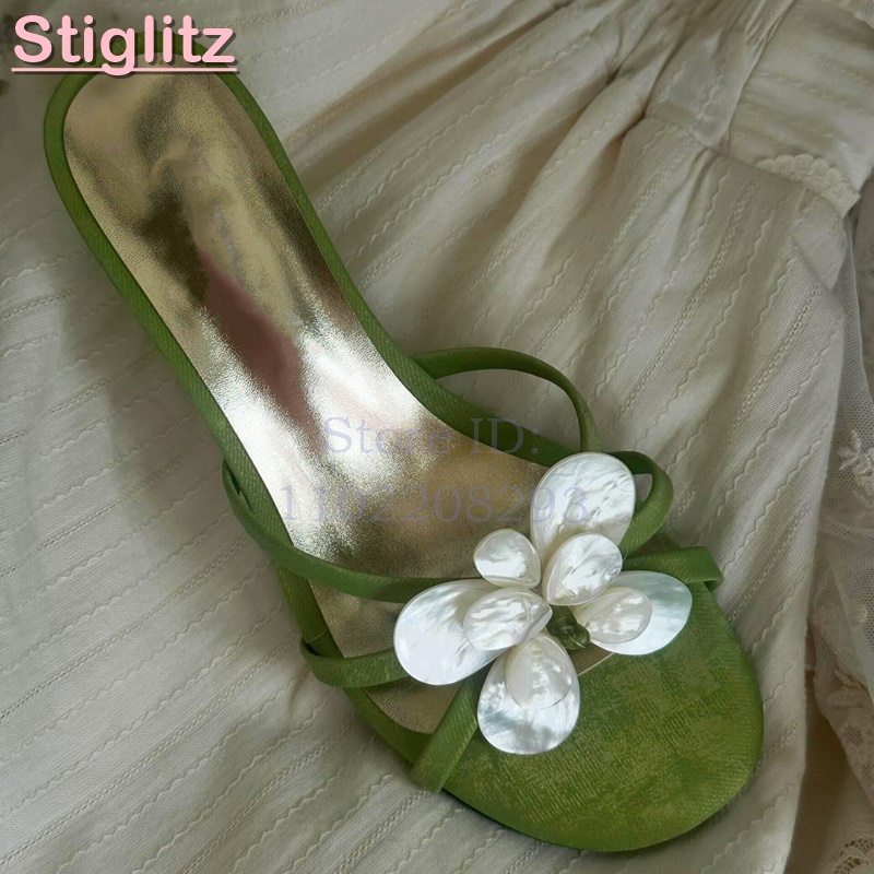 Sepatu Sandal Hak Tinggi Bunga - Slip Dress Satin ulasan dan harga