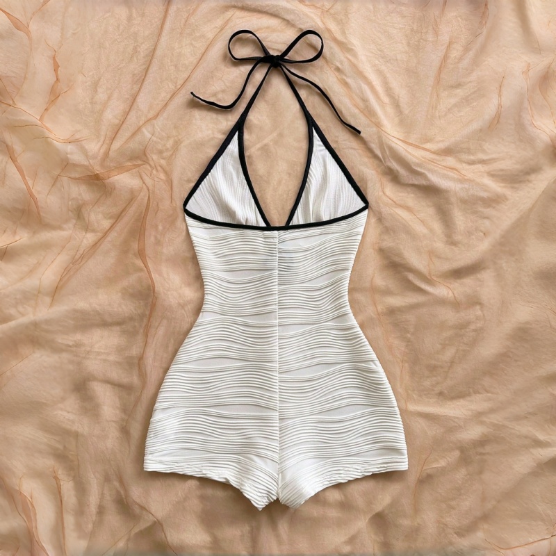 Bodysuit Halter Neck Transpara - Shapewear Bodysuit Firm ulasan dan harga