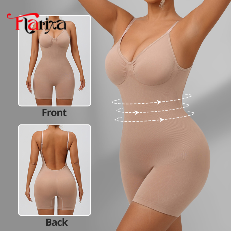 Flarixa New Low Back Shapewear - Seamless Underwear Women ulasan dan harga