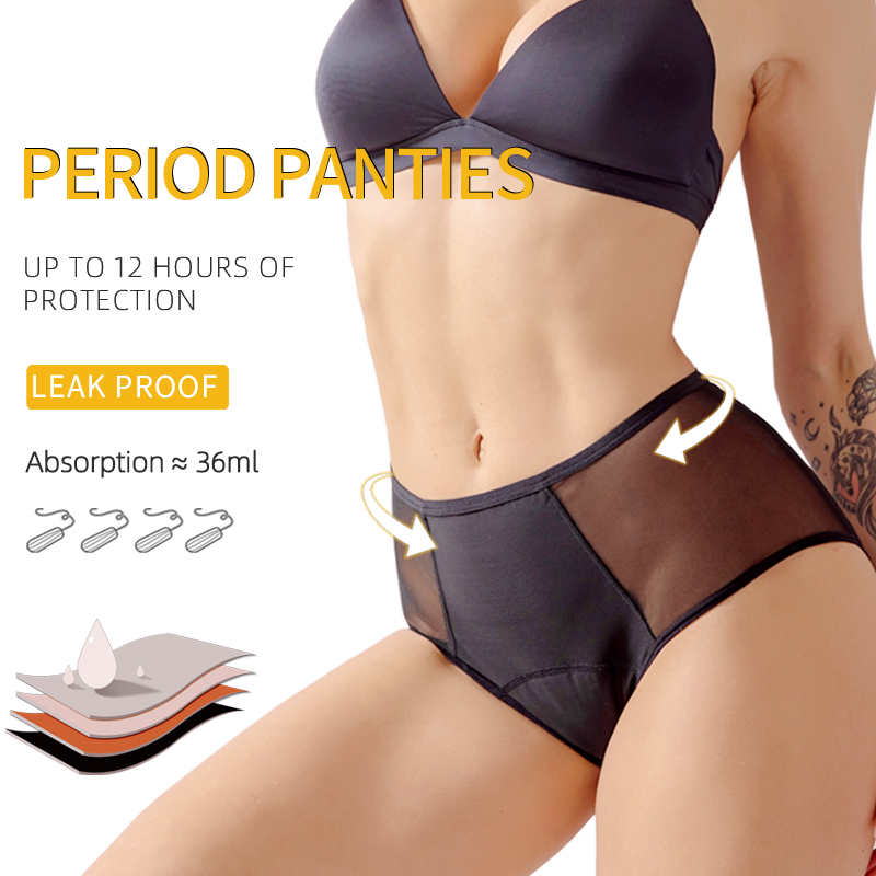 Celana Dalam Wanita High-waist - Period Panty Absorbent ulasan dan harga