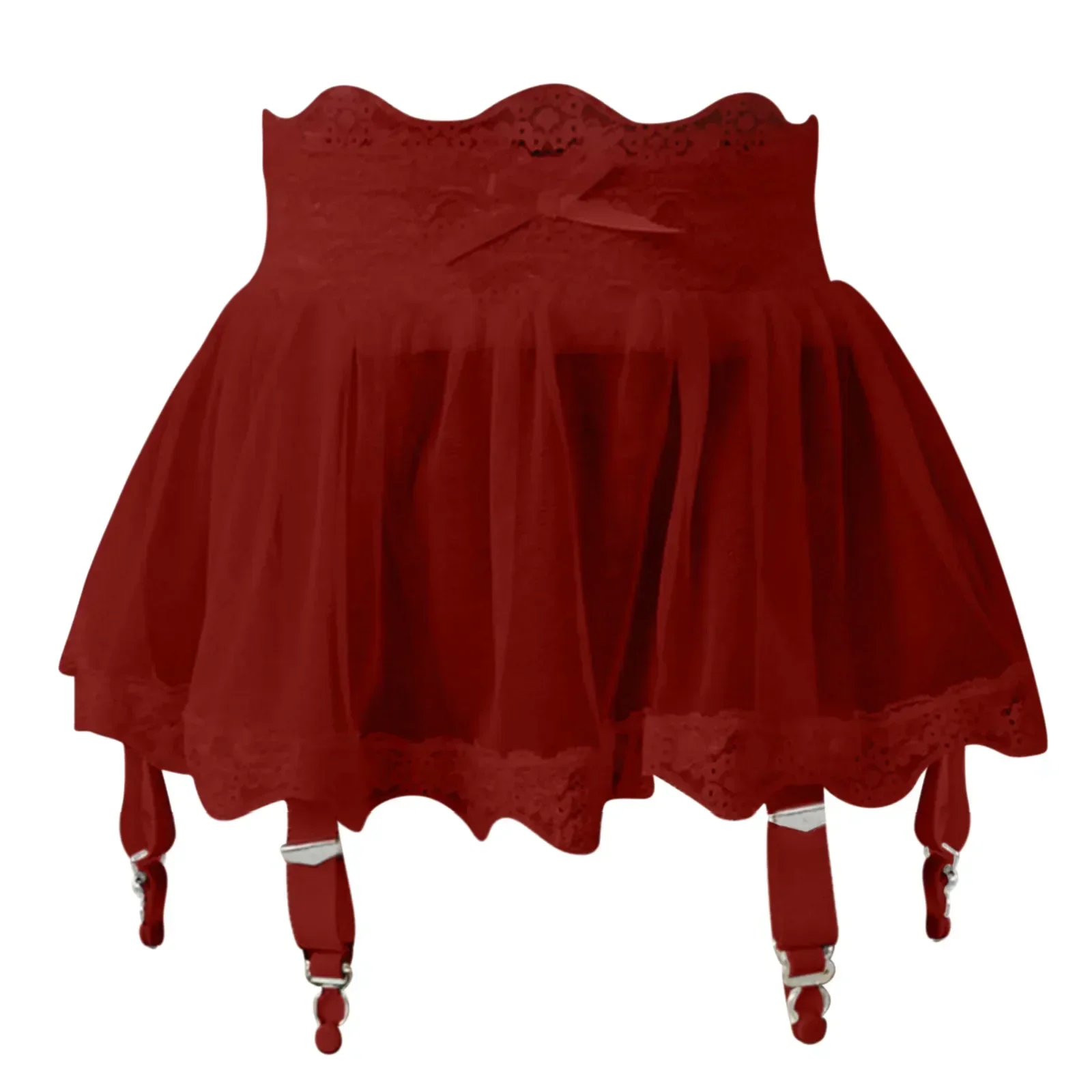 Rok Mini Seksi Berenda Pinggan - Garter Belt Set ulasan dan harga